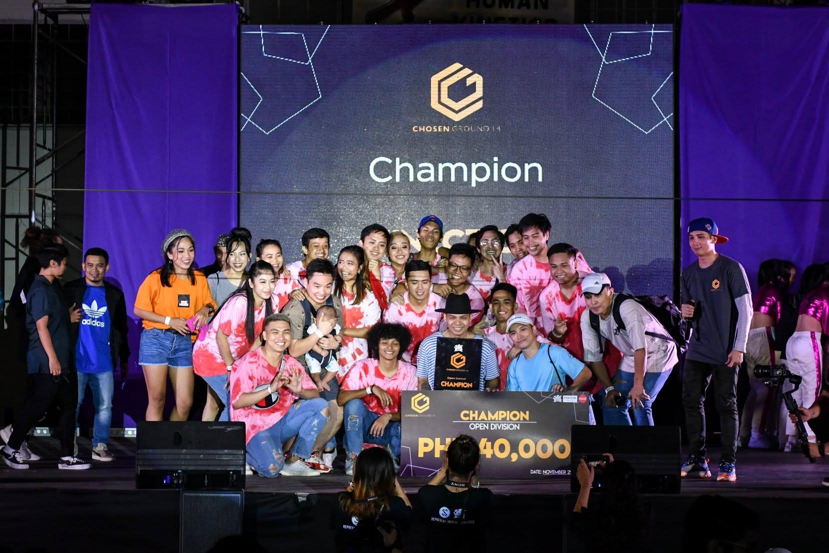 Kinection — Champion, Chosen Ground 14 Open Division