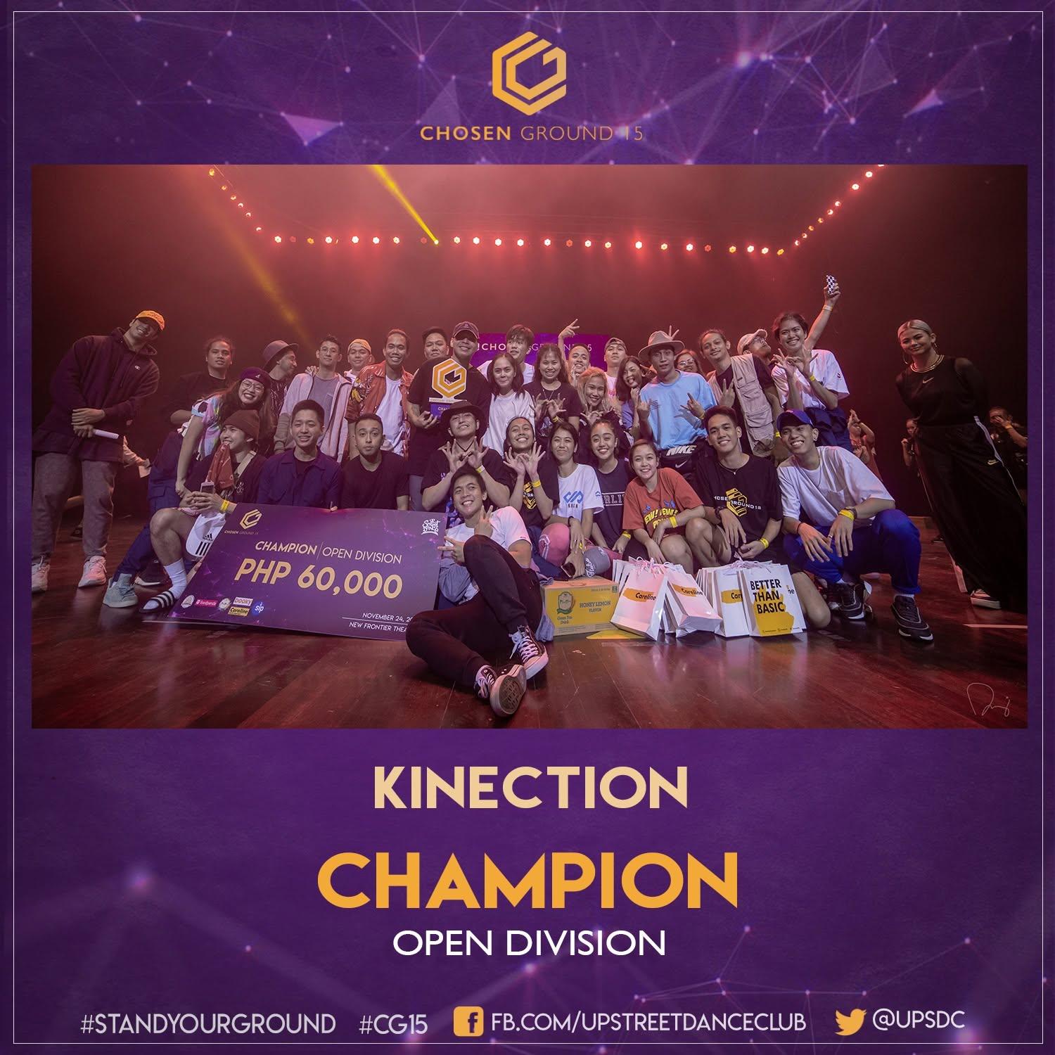 Kinection — Champion, Chosen Ground 15 Open Division
