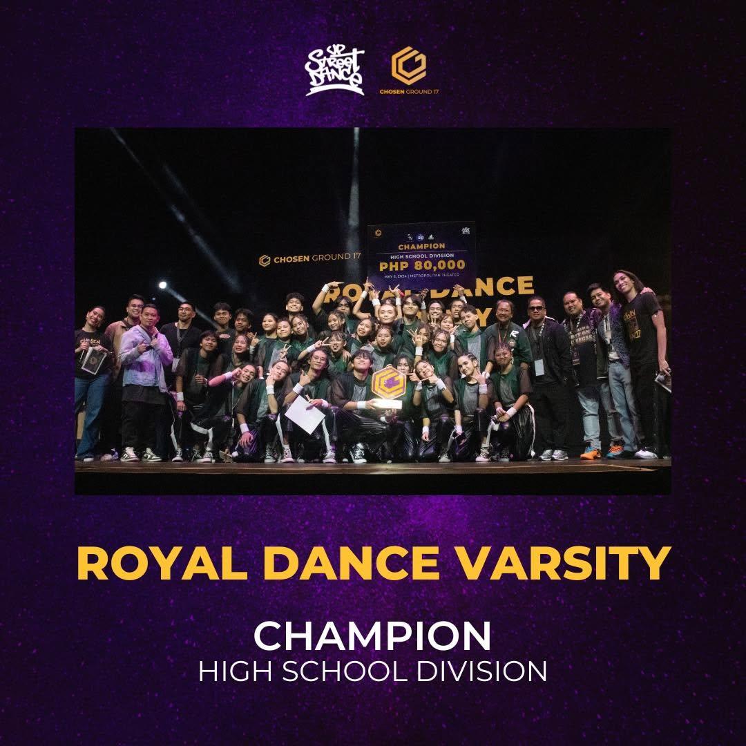 Royal Dance Varsity — Champion, Chosen Ground 17 High School Division