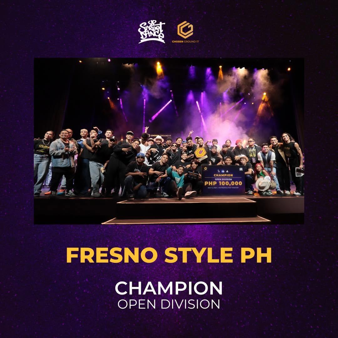 Fresno Style PH — Champion, Chosen Ground 17 Open Division